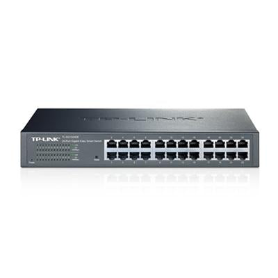 TP-Link TL-SG1024DE 24-Port Gigabit Smart Switch Rack-Mount Metal TP-Link TL-SG1024DE 24-Port Gigabit Smart Switch Rack-Mount Metal